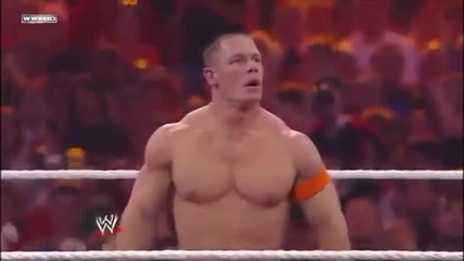 Ето го и този незабравим мач Wrestlemania 26 John Cena vs Batista