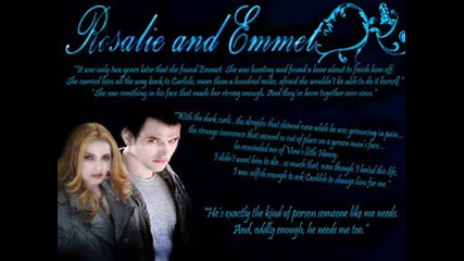 ~ Rosalie and Emmett Cullen ~