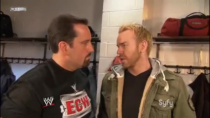 Ecw 29.12.2009 Christian and Tommy Dreamer Backstage 