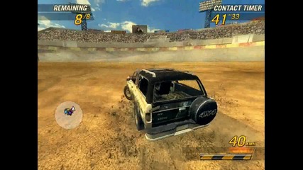 Flatout Ivailo gameplay derby Кормило зо игра Canyon cng-cwg 500