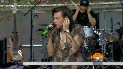 One Direction - Story Of My Life - Today Show City Walk