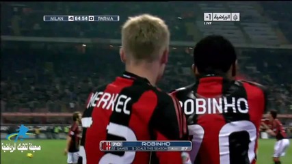Milan - Parma 4 - 0 - Highlights 12 - 02 - 2011 Hd 