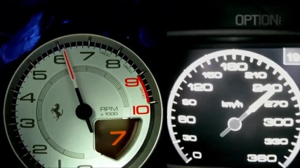 Ferarri 458 Italia 290 km/h