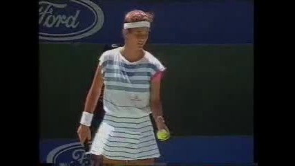 Steffi Graf vs Maryjoe Fernandez 1990 Australian Open part 2