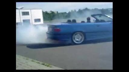Bmw E36 M3 Burnout 