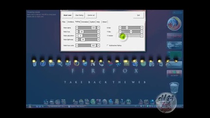Iconos con fuego Napalm descarga respuesta 