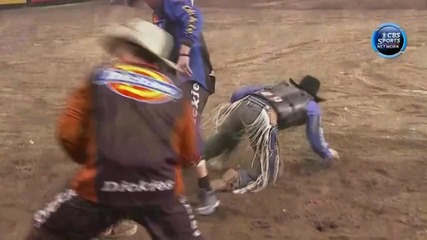 Colby Yates stepped on by Ludacris