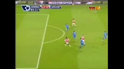 Арсенал - Уигън 2:0 (24.11.2007)