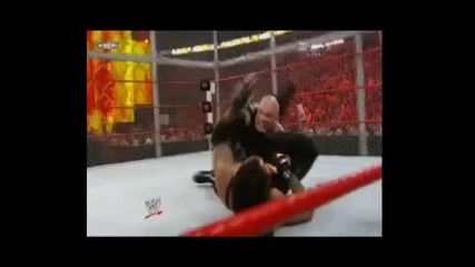 Hell in a Cell 2010 Kane vs Undertaker highlights.wmv