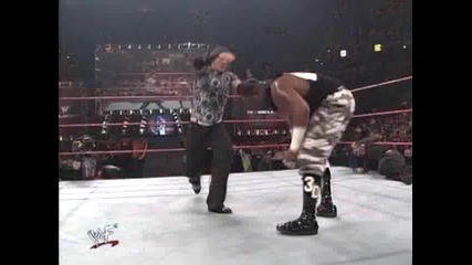 Rebellion 2001 Dudley Boyz vs A P A vs Hardy Boyz [ W C W tag team championship match]