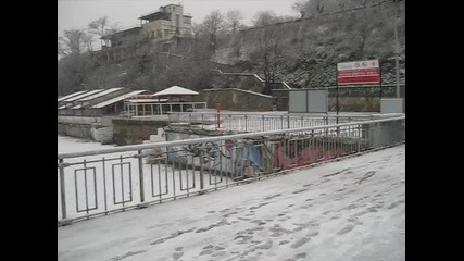 Бургас през зимата