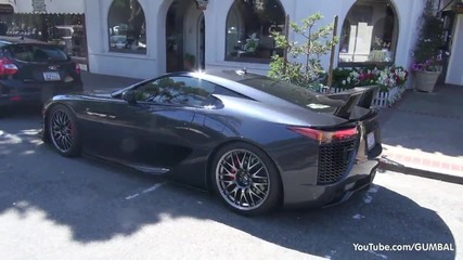 Lexus Lfa Nurburgring Edition - Exhaust Sound_ Start Up + Dr
