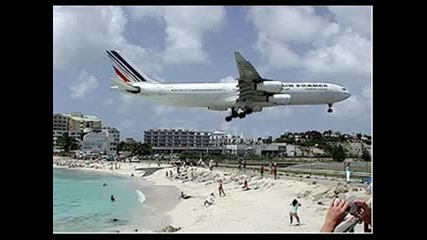 Най - ниските кацания на самолети на Princess Juliana International Airport - St. Martin