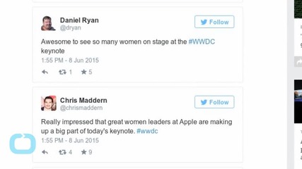 Apple Finally Puts Women Onstage at WWDC