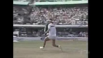 Pat Cash vs Stefan Edberg. Australian Open 1987 Final