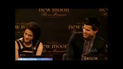 Rob says "i love you" to Kristen