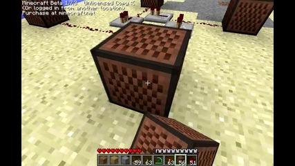 minecraft tutorial:how to make music blocks with clock