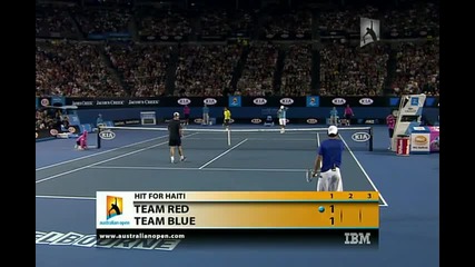 Hit for Haiti : Australian Open 2/7 