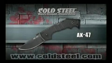 нож Ak-47 Cold Steel демонстрация