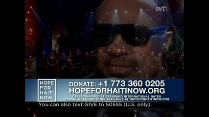 Stevie Wonder - Bridge Over Troubled Water (live Hope For Haiti 2010) 