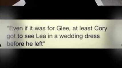 R.i.p Cory, my love.