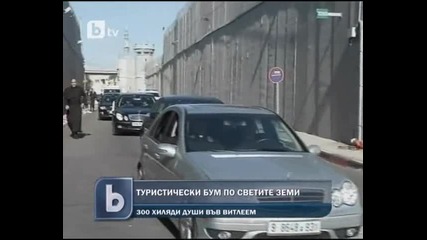 Туристически Бум По Светите Земи 300 Хилчди Души В Витлеем
