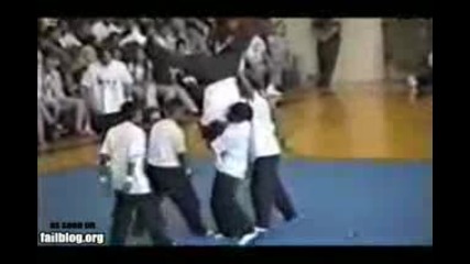 Gymnastics Stunt Fail