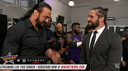 Drew McIntyre rallies the Raw locker room: Raw, Aug. 17, 2020