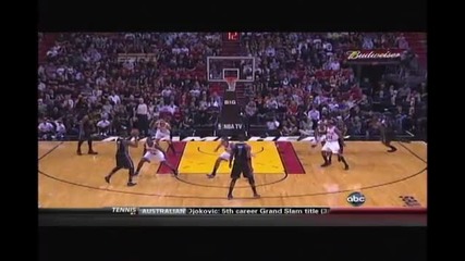 Lebron James jumps over John Lucas for alley-oop Chicago Bulls at Miami Heat - Youtube