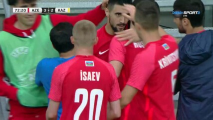 Азербайджан - Казахстан 3:2 /репортаж/