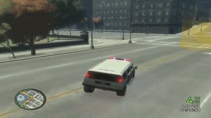 Gta 4 Multiplayer - Големи каруци са тия полицейските коли