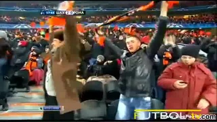 Шахтьор Донецк 3:0 Рома Champions League