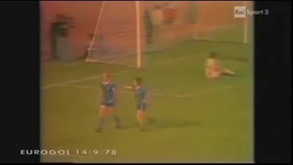 1978 Dinamo Tbilisi (ussr) 2-napoli (italy) 0 uefa Cup
