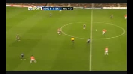 Arjen Robbens amazing goal Bayern Munich vs Manchester United 