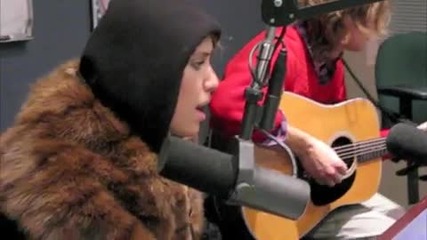 Lykke Li - Kings of Leon cover on radio station in Portland