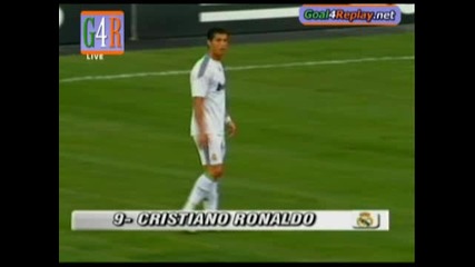 Toronto Fc - Real Madrid 0 - 2 Goal na Cristiano Ronaldo