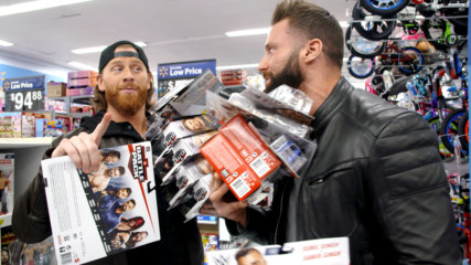 Curt Hawkins & Zack Ryder go on a WrestleMania figure hunt at Walmart