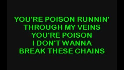 Alice Cooper - Poison karaoke (360p)