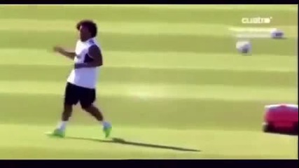 Марчело гавра с Роналдо и Йозил футбол видео