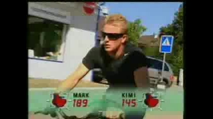 Kimi Raikkonen In Pool