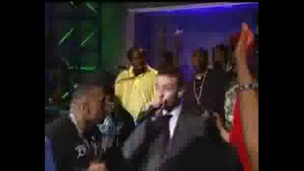 Justin, 50 Cent, Timbaland - Ayo Technology (Live)