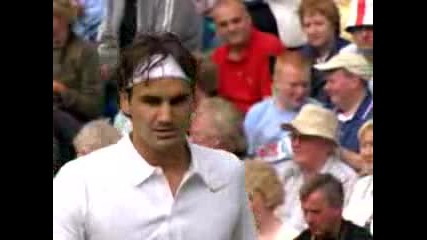 Wimbledon 2008 : Федерер - Жикел