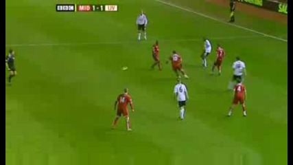 Boro vs Liverpool izravnqvasht gol na Torres