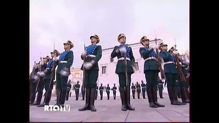 Торжественный развод караула в Московском Кремле