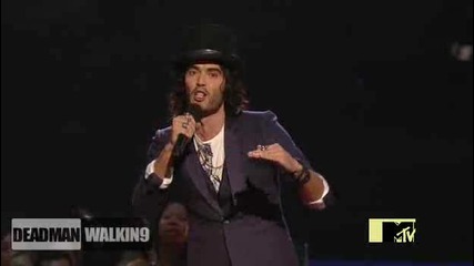 Mtv V M As 2009 Katy Perry Performs We Will Rock You to Intro Russell Brand | High Quality 