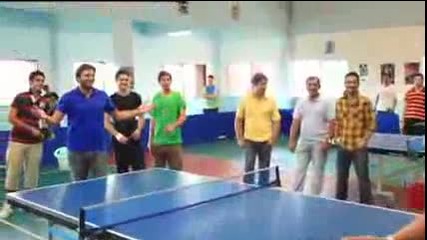 Cool Shahid Afridi Spin Tricks In Table Tennis. Must Watch_