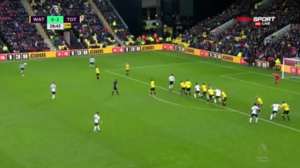 Уотфорд - Тотнъм 0:3 /първо полувреме/
