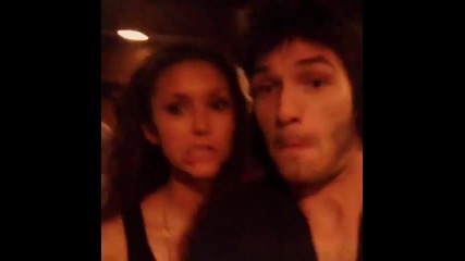 Nina Dobrev video Instagram made by Trevor Scott