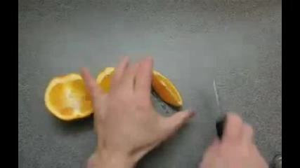 Готин трик с портокал