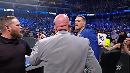 Pat McAfee brawls with Austin Theory during SmackDown broadcast: SmackDown, March 11, 2022